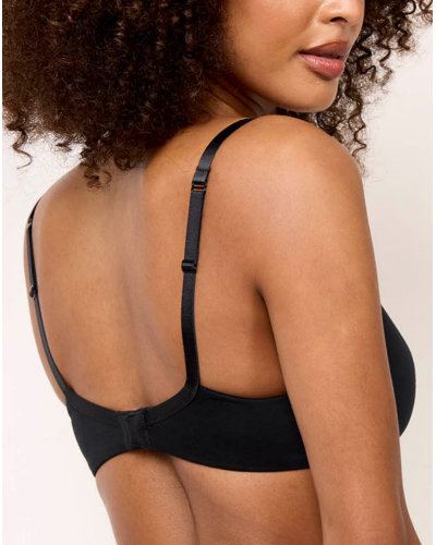 Sujetador moldeado flexible Maison Lejaby Softness (Negro)