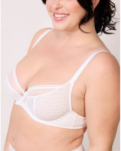 Soutien-gorge corbeille bien-être Maison Lejaby Memories (Blanc)