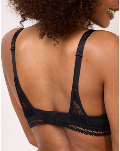 Sujetador push-up Maison Lejaby Songe (Negro)
