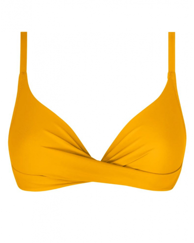 Sujetador de baño triángulo preformado Antigel La Chiquissima (Jaune Paille)