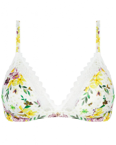 Soutien-gorge sans armature triangle Antigel Jardin des Poètes (Poésie Fleurie)