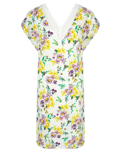 Tunic nightdress Antigel Jardin des Poètes (Poésie Fleurie)