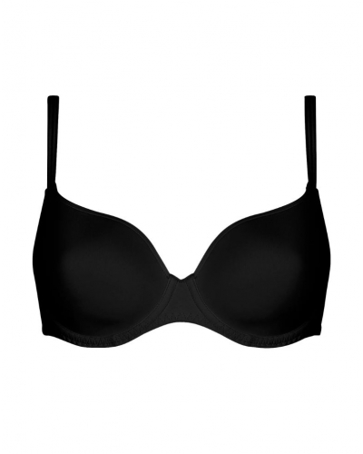 Padded bra heart shape Antigel New Apesanteur (Black)