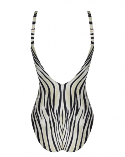 Traje de baño una pieza sin aros Antigel La Tigre Blanc (Tigre Bronze)