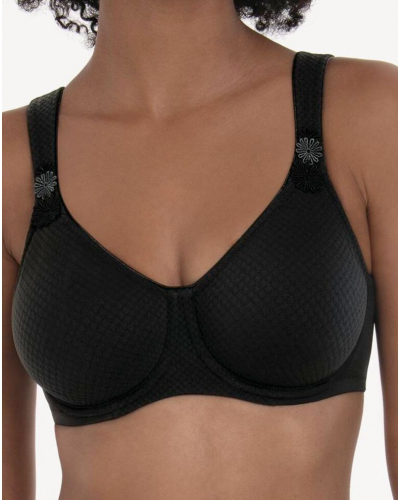 Soutien-gorge armatures moulé Anita Leni (Noir)