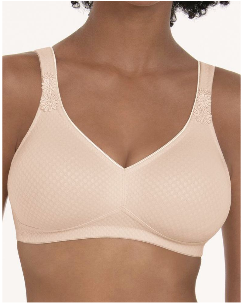 Wireless light soft bra Anita Leni (Rose Elégant)