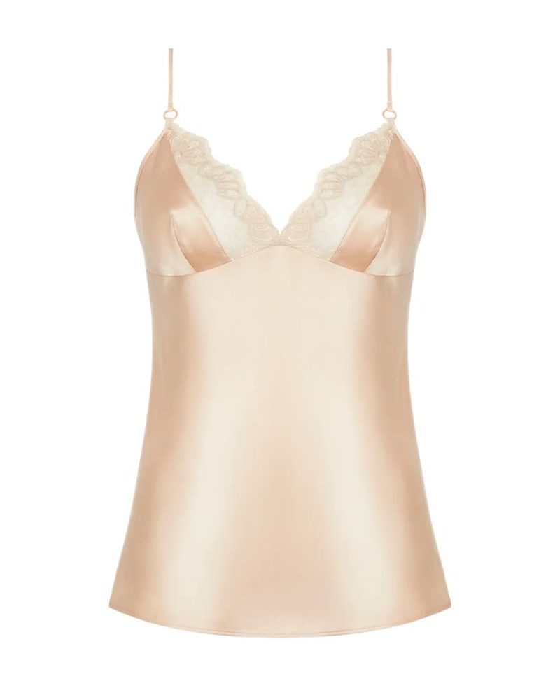 Camisole de seda Lise Charmel Elégance Artist (Nude Aura)