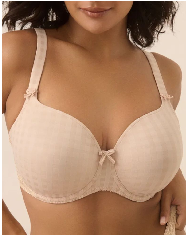 Heartshaped padded bra Prima Donna Madison (Café au Lait)