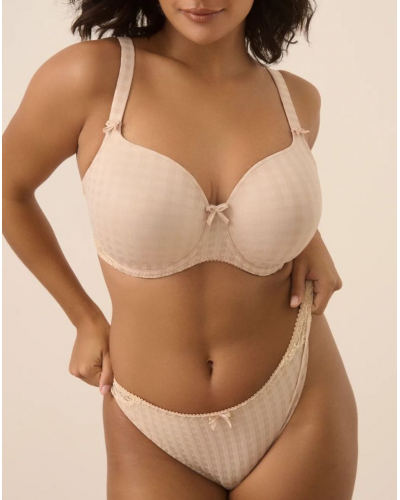 Heartshaped padded bra Prima Donna Madison (Café au Lait)