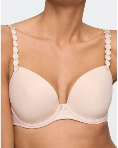 Soutien-gorge rembourré plongeant Marie Jo Tom (Café au Lait)