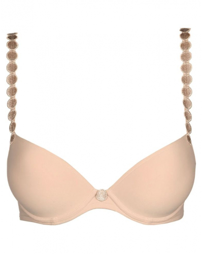Padded plunge bra Marie Jo Tom (Café au Lait)