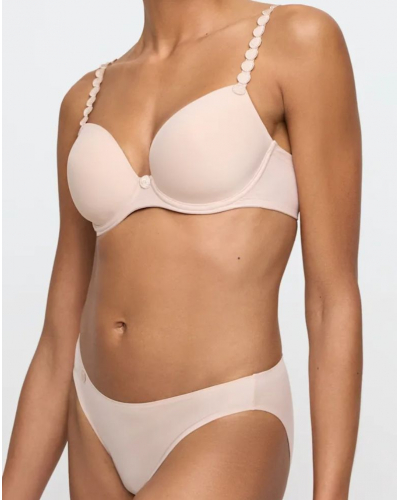 Padded plunge bra Marie Jo Tom (Café au Lait)