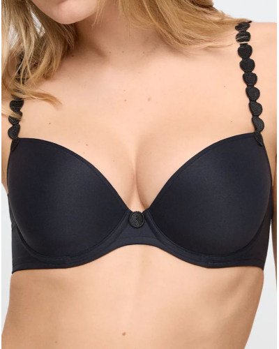 Soutien-gorge rembourré plongeant Marie Jo Tom (Noir)