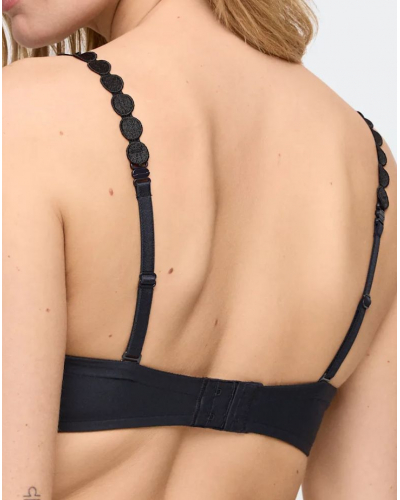 Soutien-gorge rembourré plongeant Marie Jo Tom (Noir)