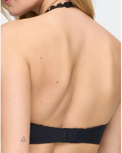 Soutien-gorge rembourré plongeant Marie Jo Tom (Noir)