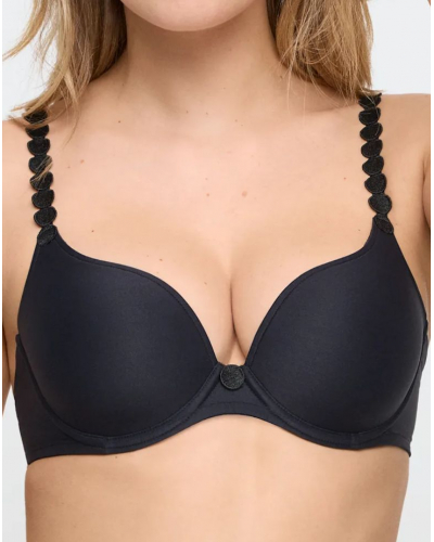 Soutien-gorge coque forme coeur Marie Jo Tom (Noir)