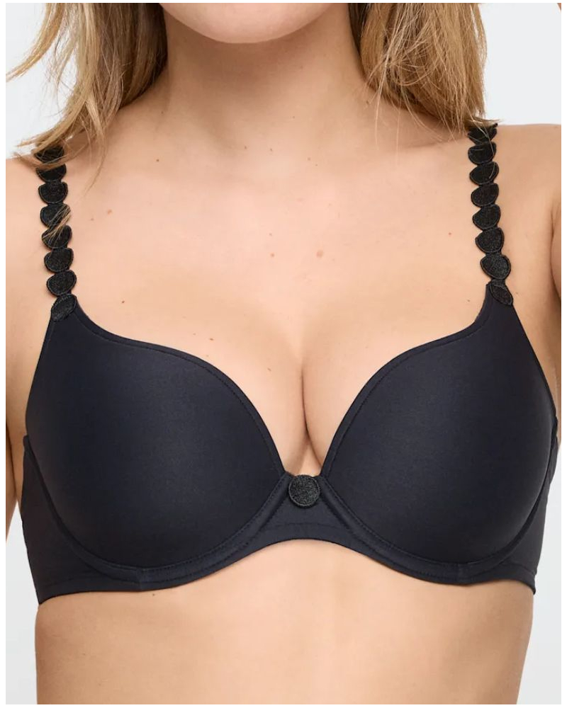 Soutien-gorge coque forme coeur Marie Jo Tom (Noir)