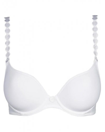 Soutien-gorge coque forme coeur Marie Jo Tom (Blanc)