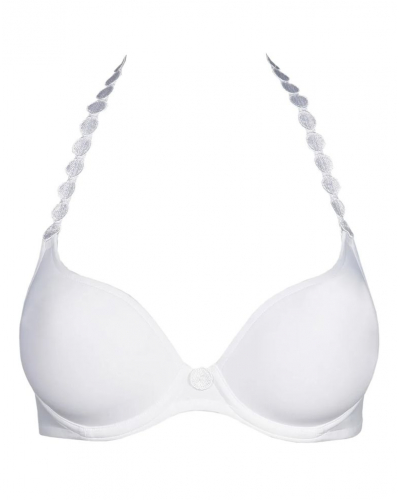 Soutien-gorge coque forme coeur Marie Jo Tom (Blanc)