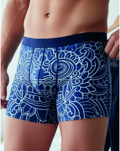 Boxer microfibre Loïc Henry Tatouage (Imprimé Multicolore)