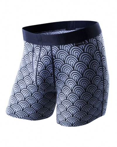 Boxer shorts modal Loïc Henry Modal Circles (Imprimé Multicolore)