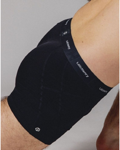 Sport boxers short Loïc Henry (Black)