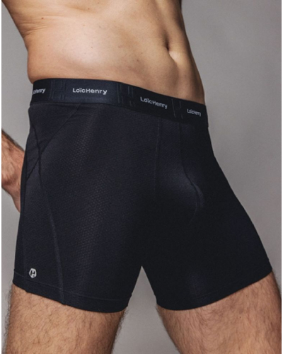 Sport boxers short Loïc Henry (Black)