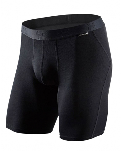 Sport boxers knee length Loïc Henry (Black)