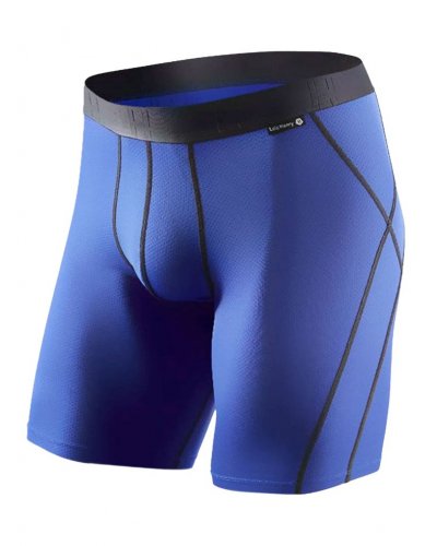 Sport boxers knee length Loïc Henry (Bleu/Noir)