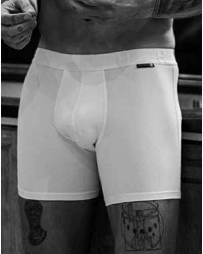 Boxer shorts cotton Loïc Henry (White)