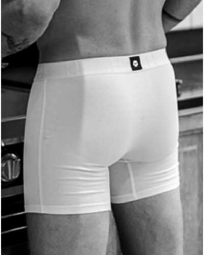 Boxer shorts cotton Loïc Henry (White)