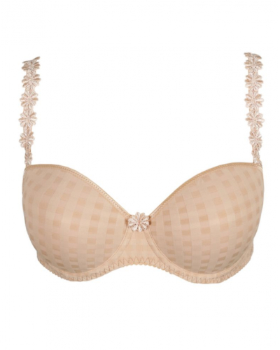Sujetador bandeau preformado push-up Marie Jo Avero (Caffé Latte)