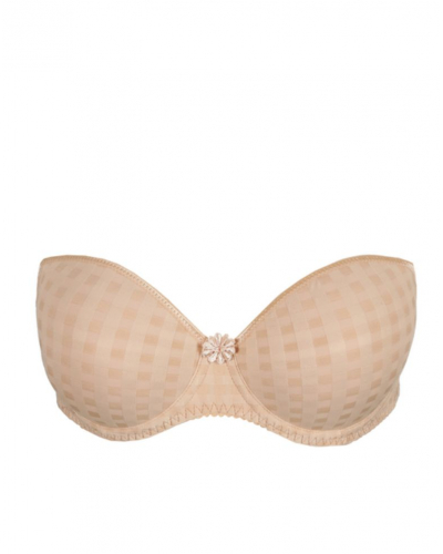 Soutien-gorge bandeau rembourré Marie Jo Avero (Caffé Latte)