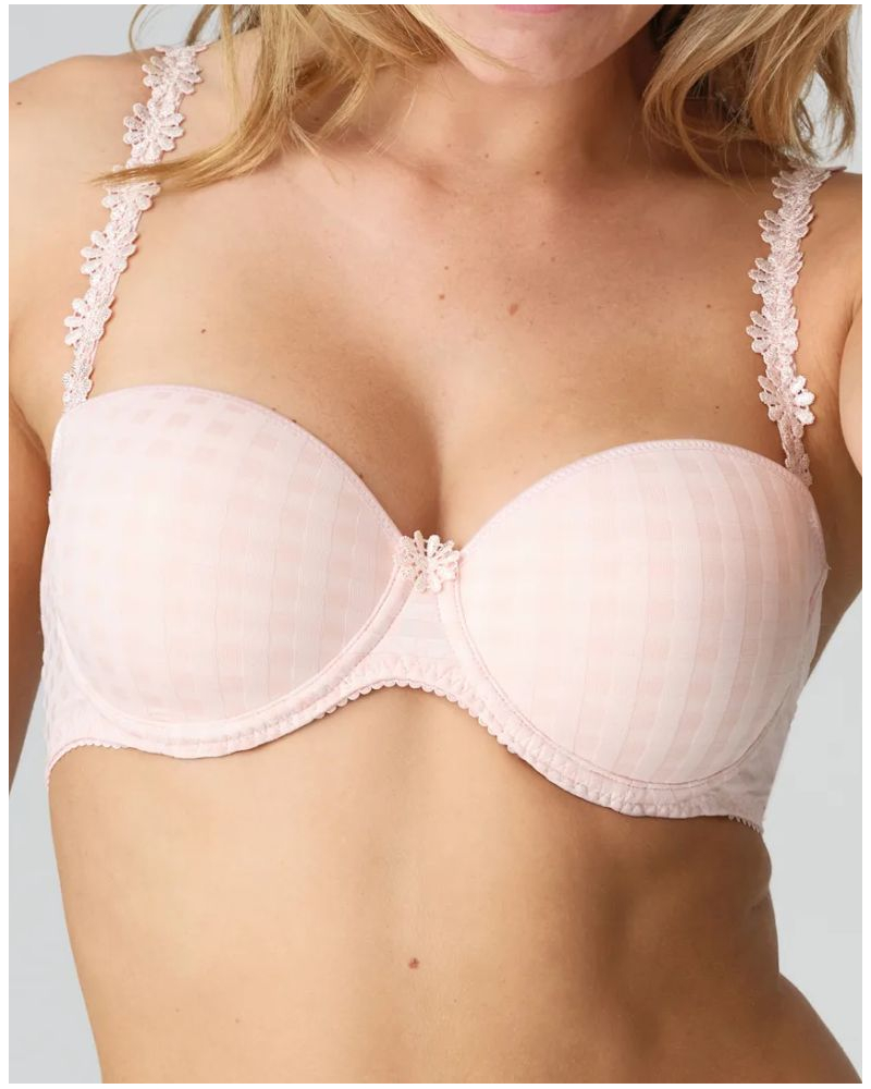 Padded push-up strapless bra Marie Jo Avero (Pearly Pink)