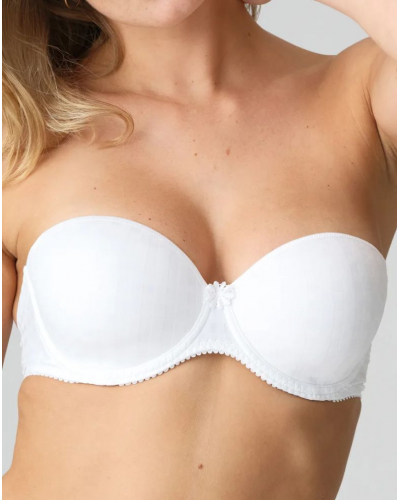 Padded push-up strapless bra Marie Jo Avero (White)