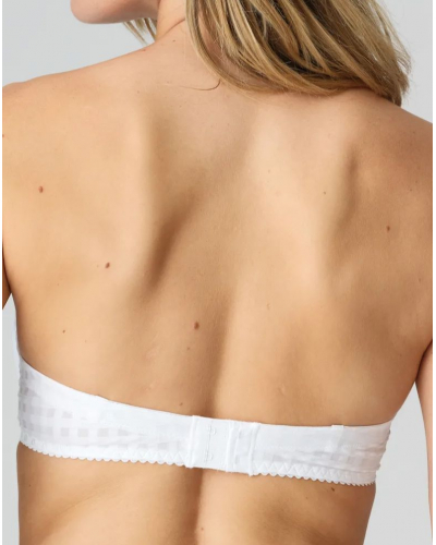 Sujetador bandeau preformado push-up Marie Jo Avero (Blanco)