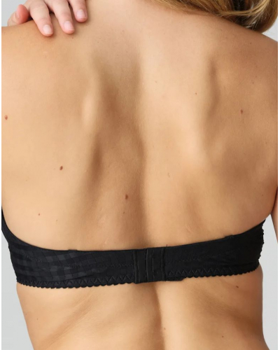 Sujetador bandeau preformado push-up Marie Jo Avero (Negro)