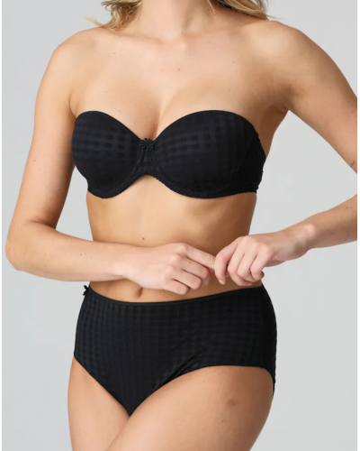 Sujetador bandeau preformado push-up Marie Jo Avero (Negro)