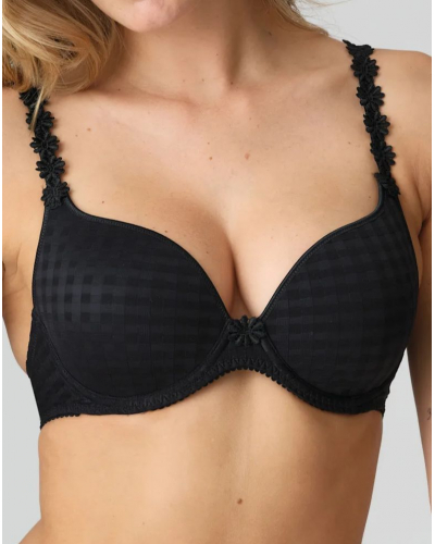 Soutien-gorge coque push-up forme coeur Marie Jo Avero (Noir)