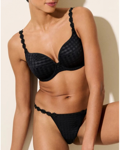 Heart-shaped push-up padded bra Marie Jo Avero (Black)