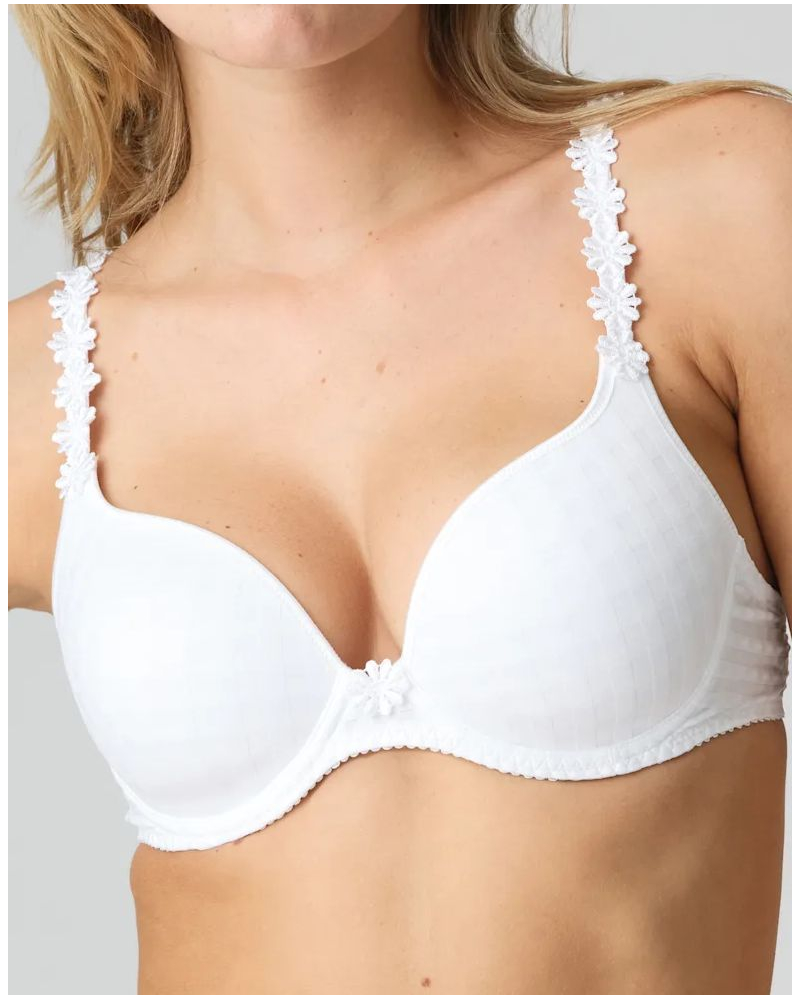 Soutien-gorge coque push-up forme coeur Marie Jo Avero (Blanc)