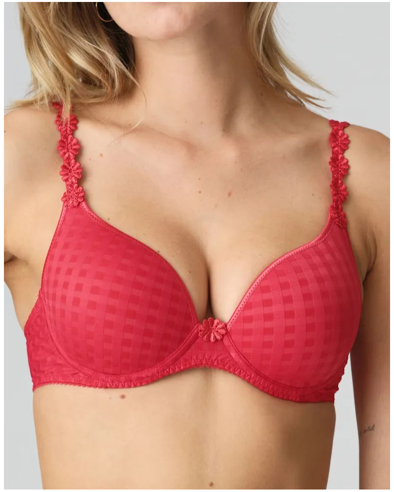Soutien-gorge coque push-up forme coeur Marie Jo Avero (Scarlet)