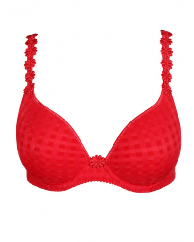 Heart-shaped push-up padded bra Marie Jo Avero (Scarlet)