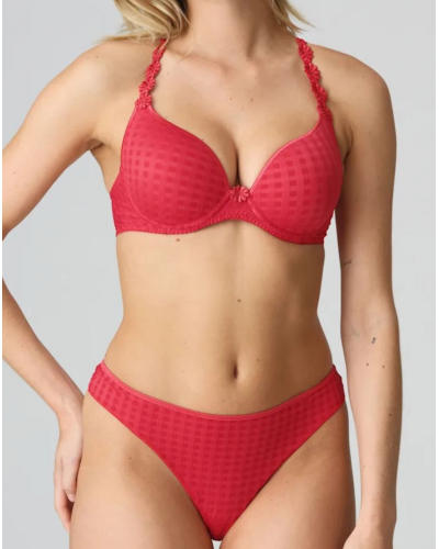 Heart-shaped push-up padded bra Marie Jo Avero (Scarlet)