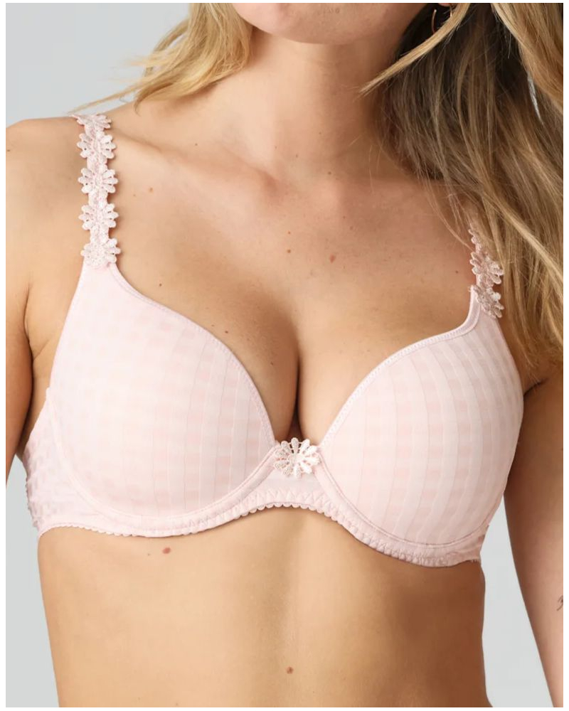 Soutien-gorge coque push-up forme coeur Marie Jo Avero (Pearly Pink)