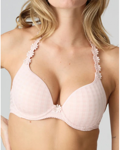 Soutien-gorge coque push-up forme coeur Marie Jo Avero (Pearly Pink)