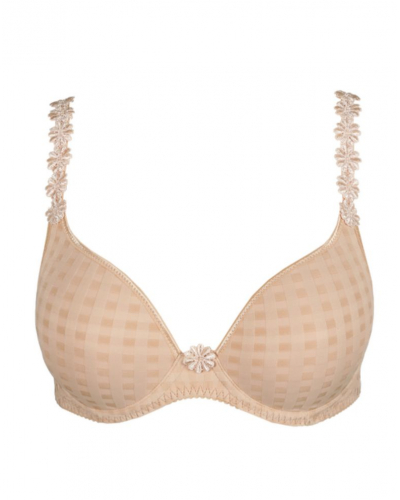 Heart-shaped push-up padded bra Marie Jo Avero (Caffé Latte)