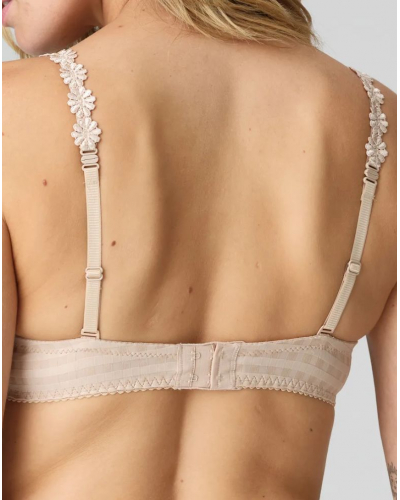 Heart-shaped push-up padded bra Marie Jo Avero (Caffé Latte)