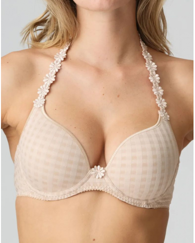 Heart-shaped push-up padded bra Marie Jo Avero (Caffé Latte)