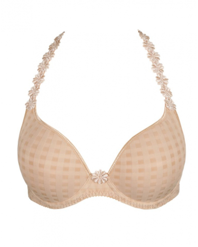 Heart-shaped push-up padded bra Marie Jo Avero (Caffé Latte)